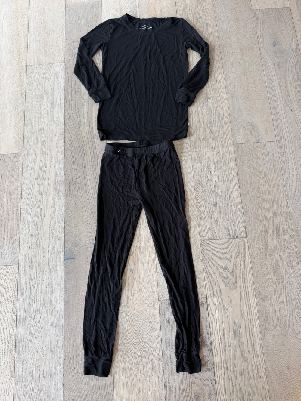 Little Sleepies Pajama Set Black Size 9/10